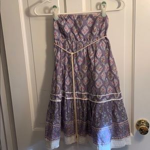 American Eagle strapless dress